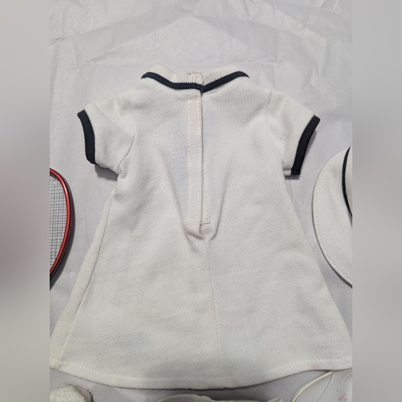 American Girl Doll Tennis Outfit With Racket - Picture 8 of 9